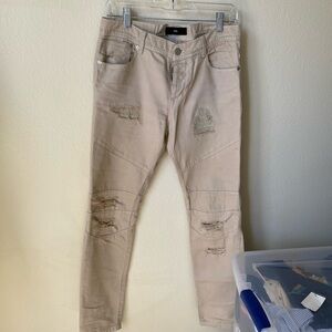 Stampd Studios Distressed Slim Fit Pants